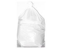 Sacchi della spazzatura 110 lt Bianco trasparente 72 x 110 cm 100 unità