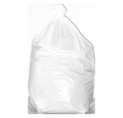 Sacchi della spazzatura 110 lt Bianco trasparente 72 x 110 cm 100 unità