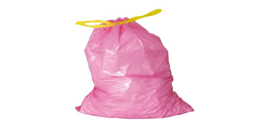 Sacchi della spazzatura Rosa 55 x 65 cm 15 unità