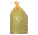 Sacchi della spazzatura 110 lt Giallo 72 x 110 cm 100 unità