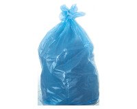 Sacchi con lacci 110 lt Azzurro trasparente 72 x 110 cm 100 unità