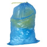 Sacchi con lacci da 35 lt Azzurro 55 x 65 cm 15 unità