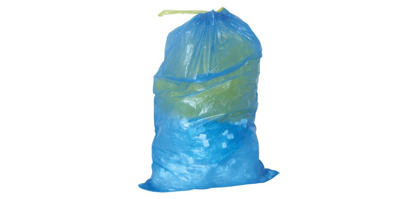 Sacchi con lacci da 35 lt Azzurro 55 x 65 cm 15 unità