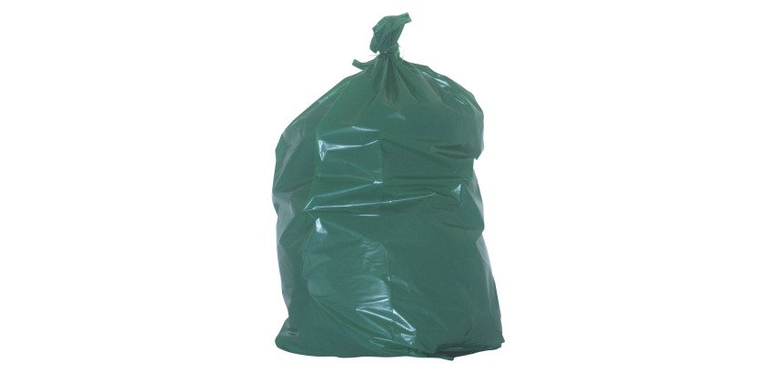Sacchi 110 lt Verde trasparente 72 x 110 cm 100 unità
