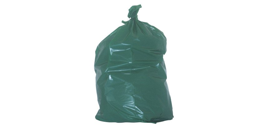 Sacchi 110 lt Verde trasparente 72 x 110 cm 100 unità