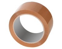 Packing tape 50 mm x 66 m brown 6 rolls - Bruneau