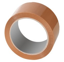 Packing tape 50 mm x 66 m brown 6 rolls - Bruneau