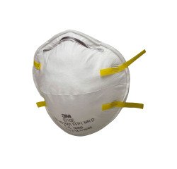 3M Dust Mask GT500075178 Polypropylene, Steel, Polyisoprene, Polyurethane One Size White 20 Pieces