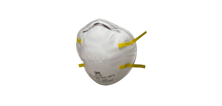 Respiratore FFP1 senza valvola 3M™ 8710E, 20 unità
