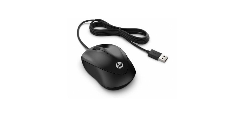 Maus mit Kabel 1000 HP schwarz