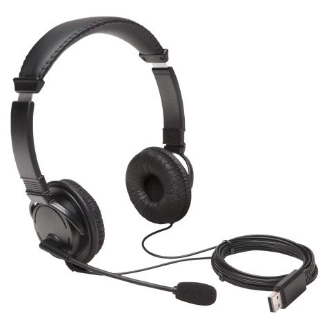 Auriculares con cable USB-A Kensington