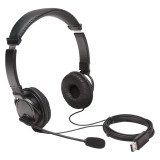 Casque micro filaire USB-A Kensington pour ordinateur
