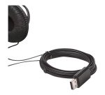 Casque filaire USB A Kensington pour ordinateur