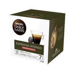 Café Nescafé Expresso Intenso descafeinado Dolce Gusto - Caja de 16 dosis
