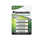 Pilas recargables AA LR06 Panasonic - Blister de 4