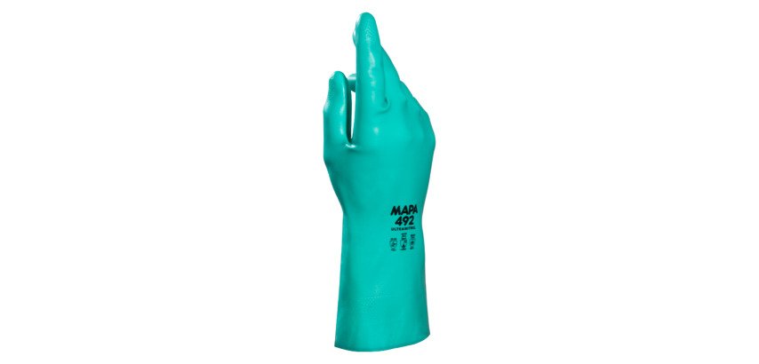 Chemical protection gloves Ultranitril 492 Mapa - by pair