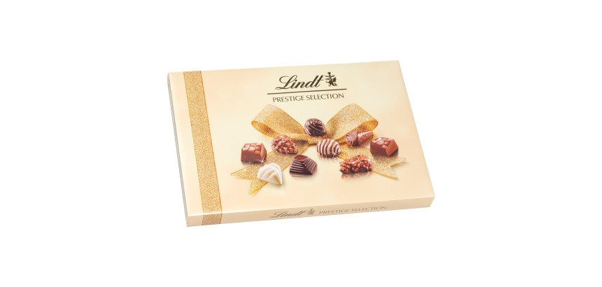 Boîte assortiment de chocolats Prestige - Lindt - Boîte de 345 g