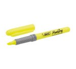 Evidenziatore BIC a scalpello Highlighter grip giallo 12 pezzi