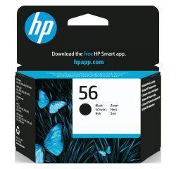 Cartouche HP 56 noire pour imprimante jet d'encre