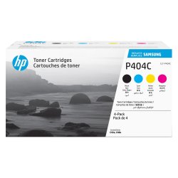 Pack de 4 toners CLT-P404C (SU365A) (Samsung devient HP)