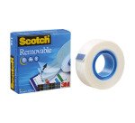 Nastro adesivo Scotch Magic rimovibile 19 mm x 33 m trasparente