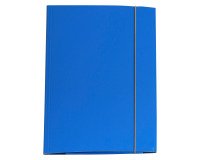 Cartellina tre lembi con elastico Bruneau 10 pz