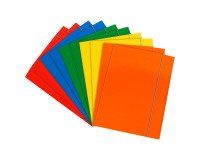 Cartellina tre lembi con elastico Bruneau 10 pz