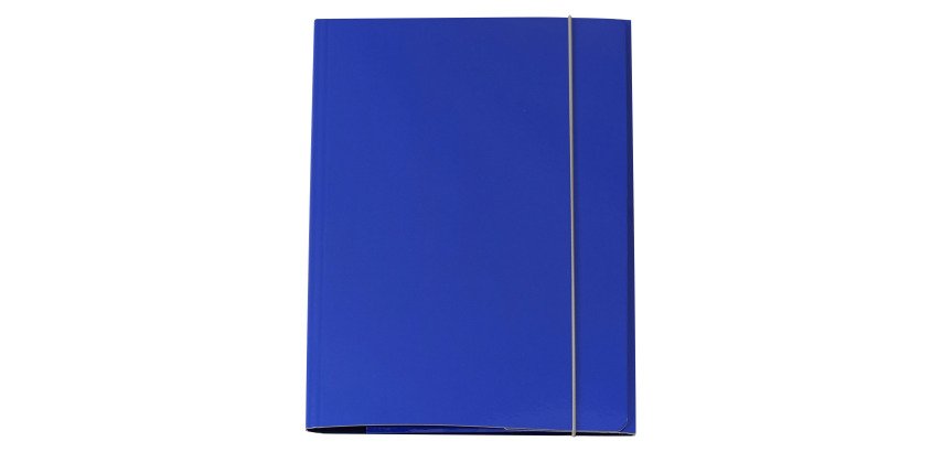Cartellina tre lembi con elastico Bruneau 10 pz