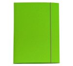 Cartellina tre lembi con elastico Bruneau 10 pz