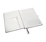 Leitz Style Notebook A5 squared with hardcover, Satin Black