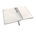 Leitz Style Notebook A5 squared with hardcover, Satin Black