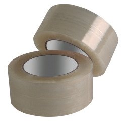 Tapes for Industrial Packaging 50 mm x 100 m transparent 6 rolls - Bruneau