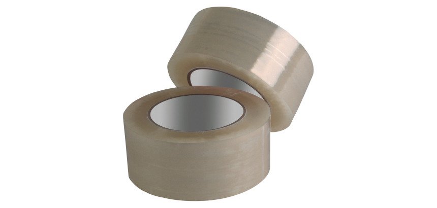 Nastro per imballo Bruneau, 50 mm x 100 m, 48 micron trasparente, 6 unità