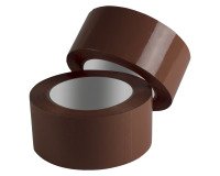 Nastri per imballo Low Noise 50 mm x 100 m marrone 6 rotoli - Bruneau