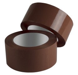 Tapes for Low Noise Packing 50 mm x 100 m Brown 6 rolls - Bruneau
