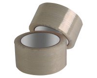 Nastro da imballo a svolgimento silenzioso 50 mm x 100m - nastro in BOPP - adesivo acrilico - spessore totale 63 micron - 6 nastri - Bruneau