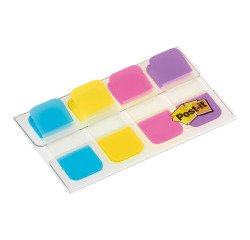 Segnapagina Post-it Aqua Assortiti 16 x 24 cm 1,58 x 3,81 cm 4 unità da 10 segnapagina