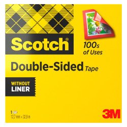 Nastro Scotch Biadesivo polipropilene 12 mm x 33 m trasparente
