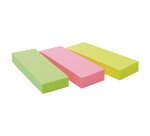 Segnapagina Post-it assortiti senza rigatura non perforato 25 x 76 mm 2,5 x 7,6 cm 70 g/m² 3 unità da 100 segnapagina