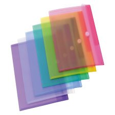 Buste con velcro Tarifold 510209 Polipropilene 21 x 29,7 cm assortiti 12 unità