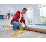 Nastro bioadesivo per pavimenti tesa Extra strong Beige chiaro 50 mm x 10 m