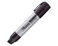 Sharpie Permanent marker Metal Barrel Chisel tip Black