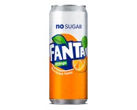 De_pack 24 cans fanta orange zero 33cl
