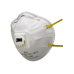 3M FFP1 Cup-Shaped Valved Particulate Respirator (10-pack)