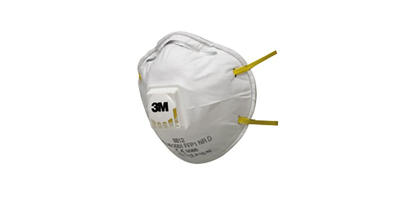 Respiratore FFP1 con valvola 3M™ 8812, 10 unità