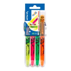 Markeerstift Pilox FriXion Light uitwisbaar - set van 4