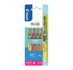 Pilot Frixion Light löschbarer Textmarker - Set von 4