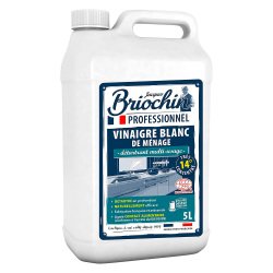 Vinaigre de ménage Briochin professionnel - Bidon de 5 litres