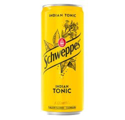 Schweppes Indian Tonic  33 cl - 24 blikjes