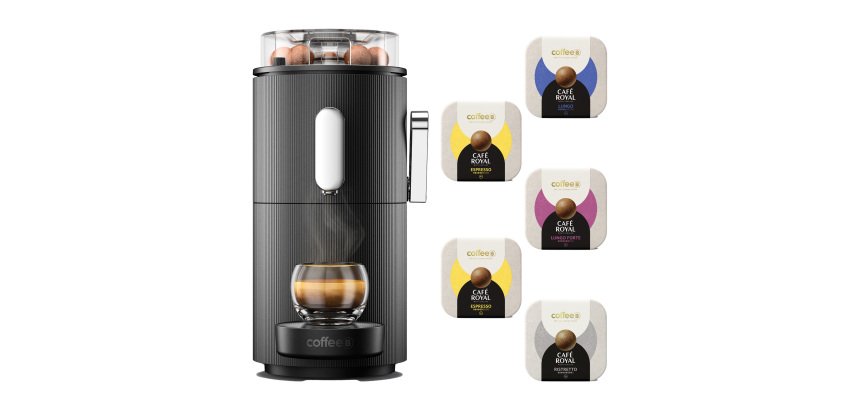 Pack machine Coffee B by Café Royal + 5 boites de boules de café